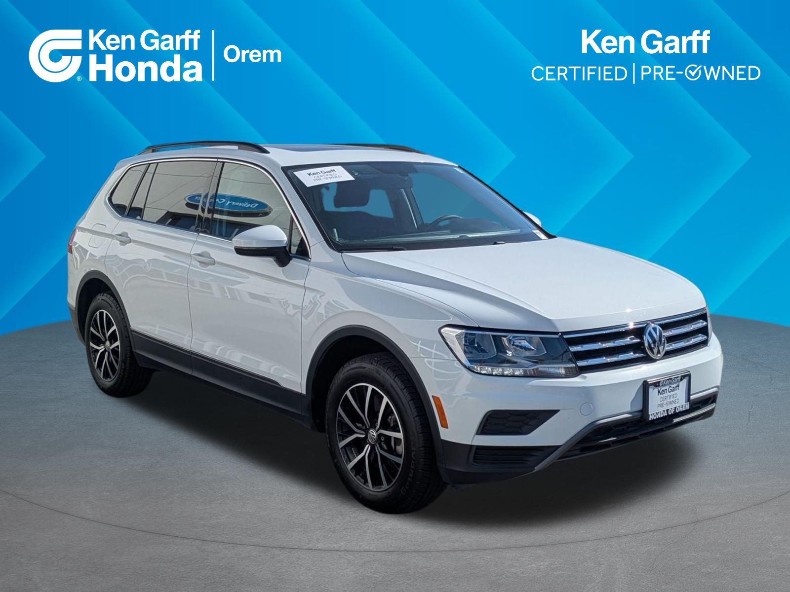 Used 2021 Volkswagen Tiguan SE w/ Panoramic Sunroof Package AWD/4WD image 1