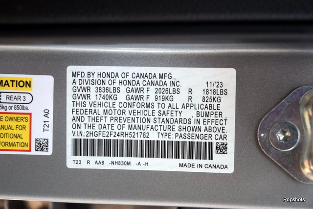 Certified 2024 Honda Civic LX image 18