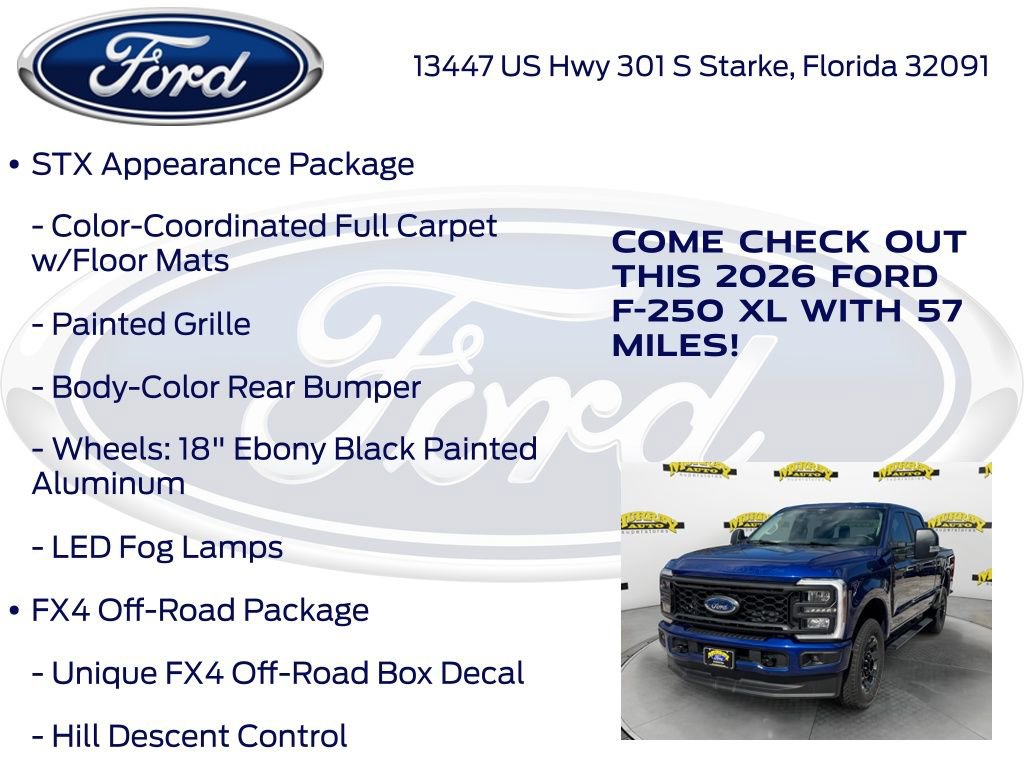 New 2026 Ford F250 XL w/ STX Appearance Package image 15
