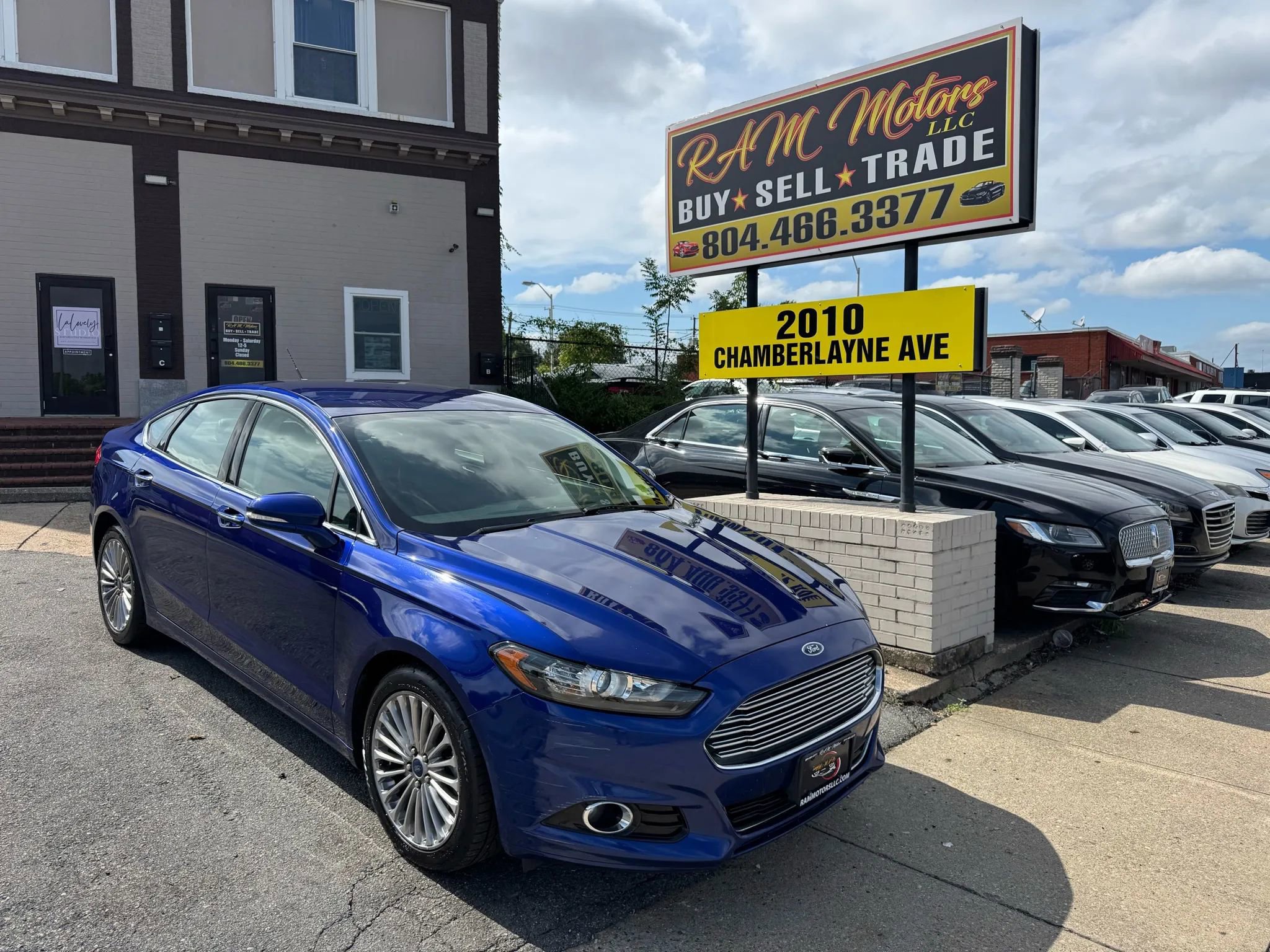 Used 2016 Ford Fusion Titanium image 1