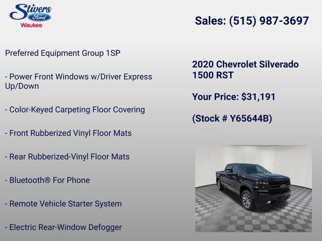 Used 2020 Chevrolet Silverado 1500 RST AWD/4WD image 16