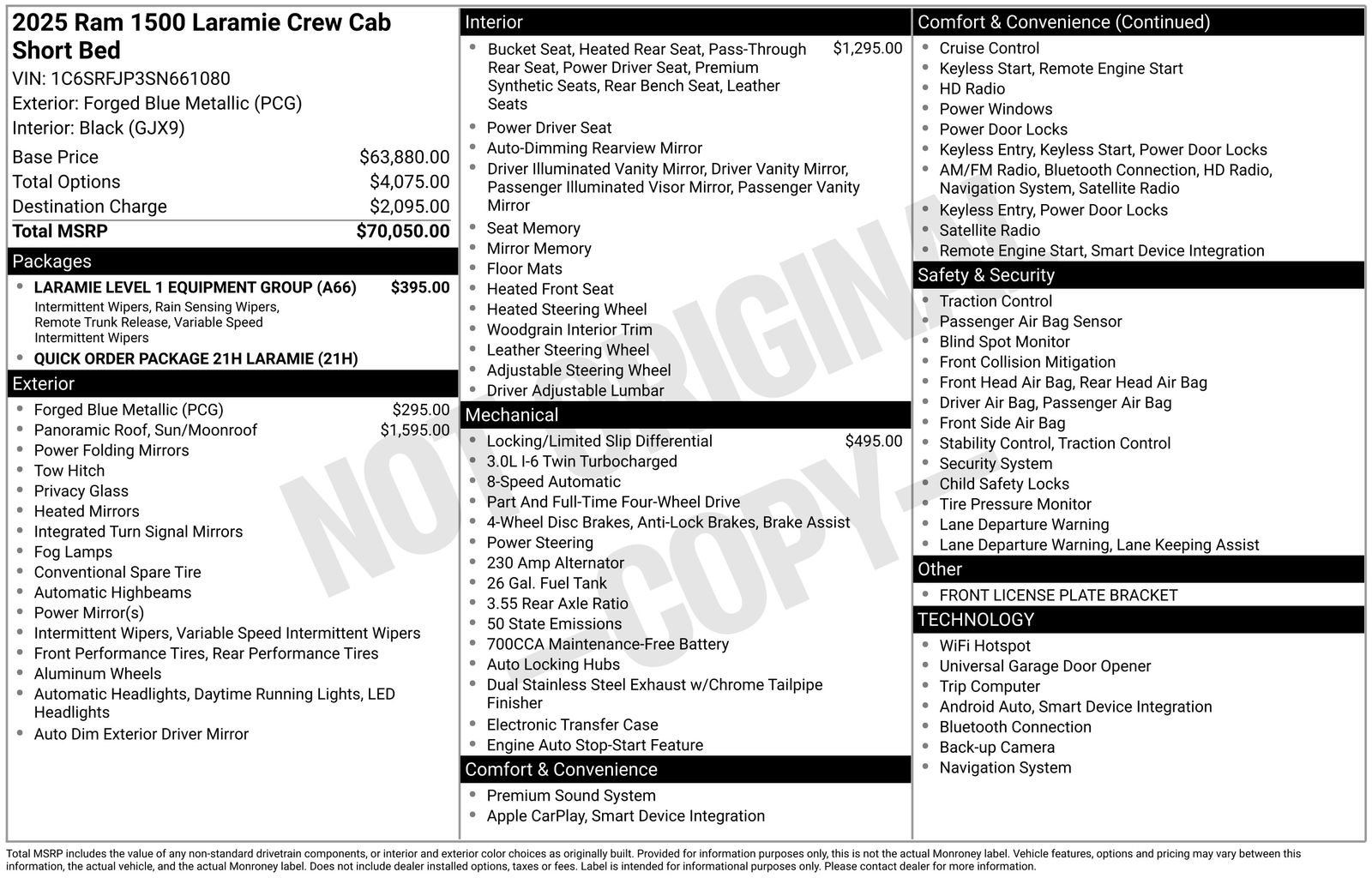New 2025 RAM 1500 Laramie image 58