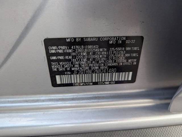 Used 2022 Subaru Crosstrek 2.5i Limited w/ Moonroof Package 2 image 28