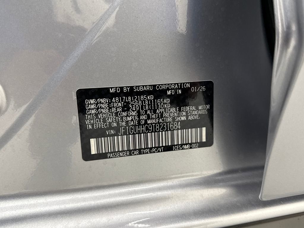 New 2026 Subaru Impreza RS image 25