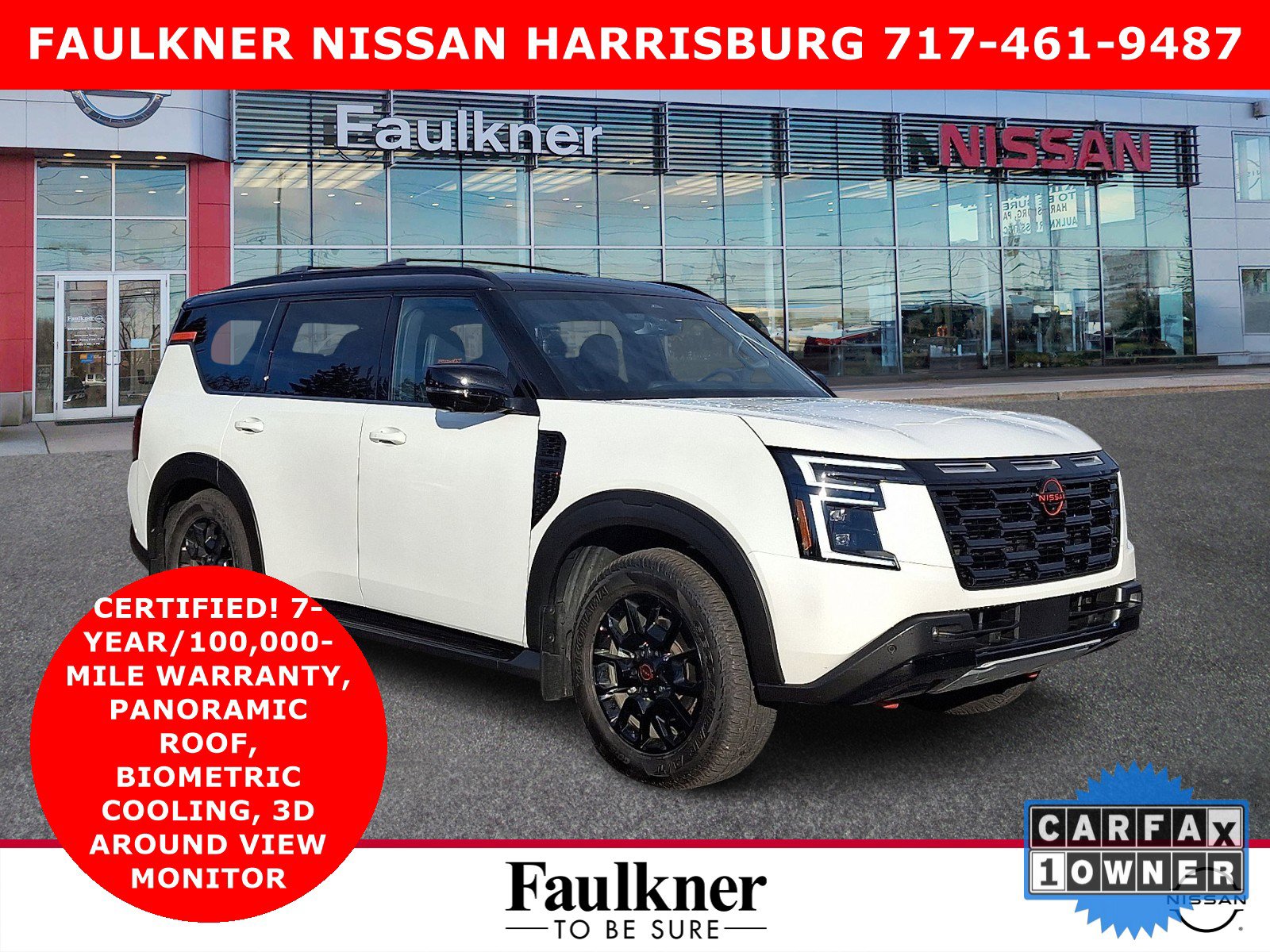 Certified 2025 Nissan Armada PRO-4X w/ Pro-4X Premium Package video 1