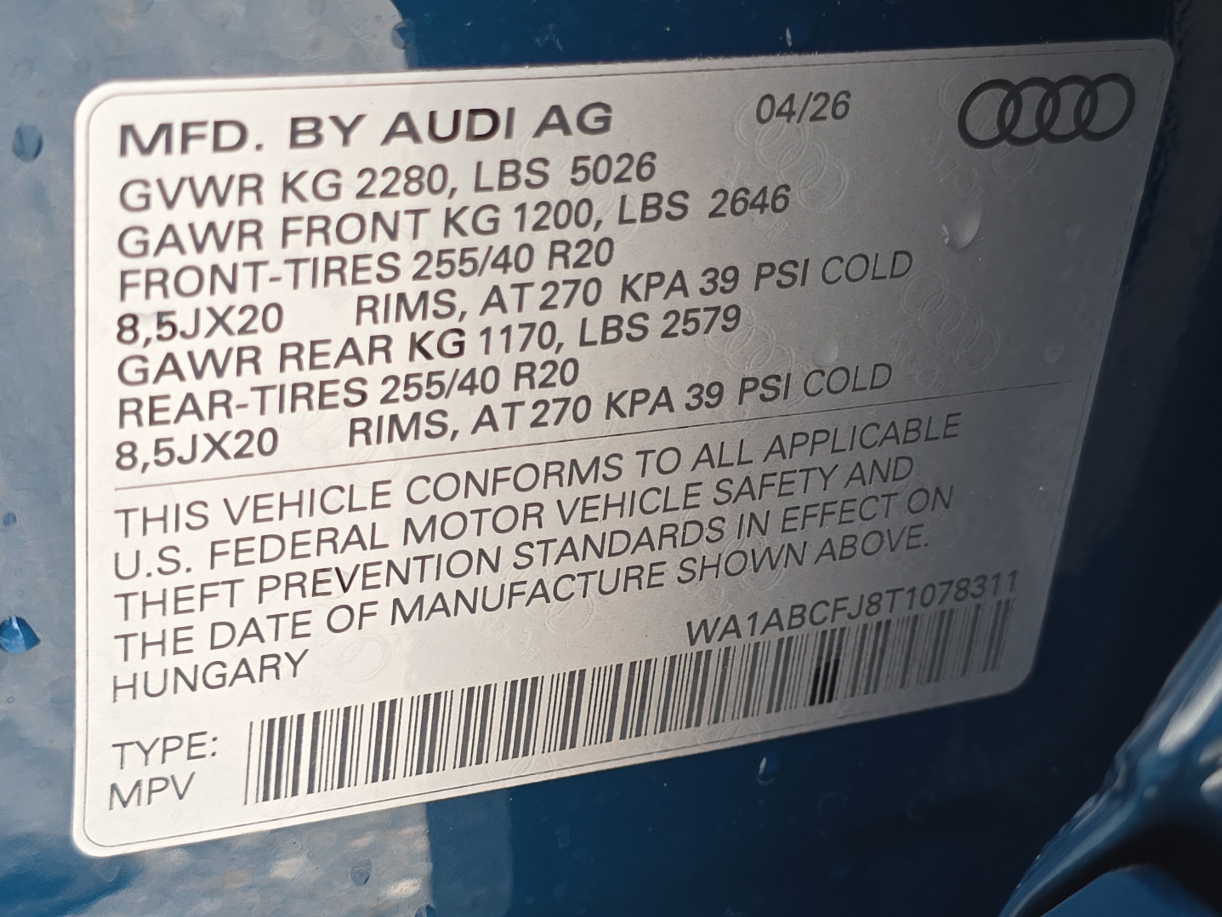 New 2026 Audi Q3 quattro 2.0T AWD/4WD image 35