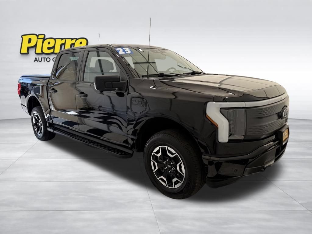 Certified 2023 Ford F150 Lightning XLT w/ Tow Technology Package AWD/4WD image 8