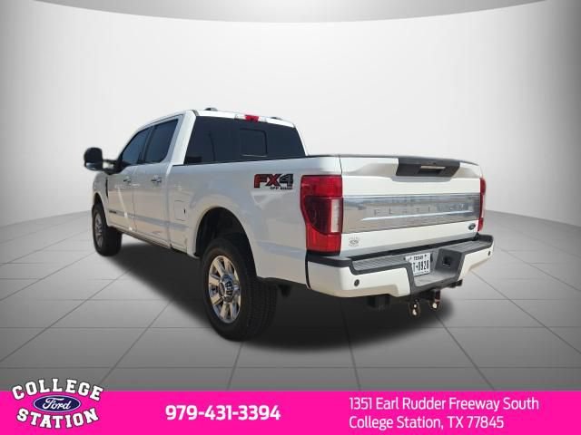 Used 2020 Ford F250 Platinum w/ FX4 Off-Road Package AWD/4WD image 4
