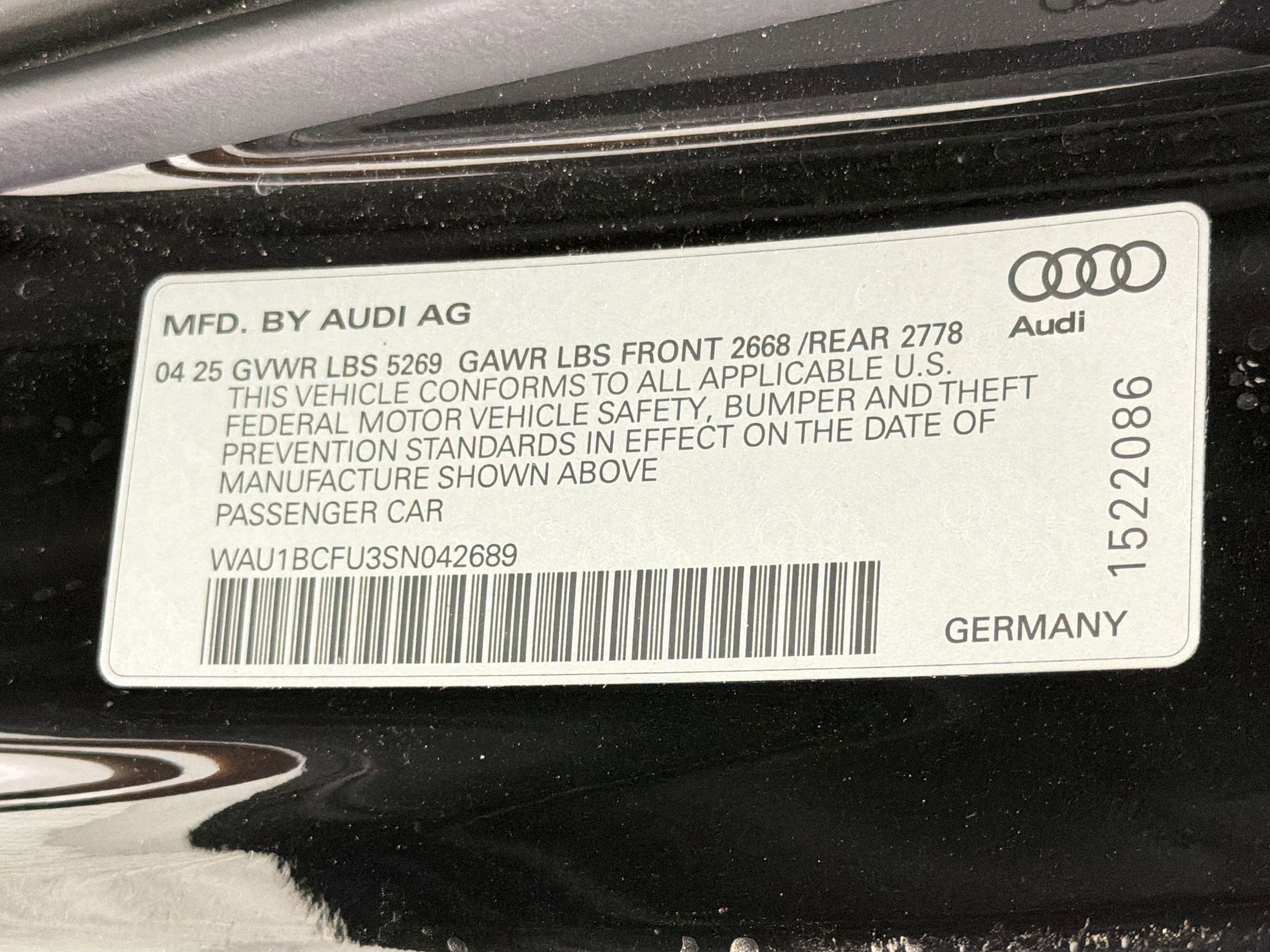 Certified 2025 Audi A5 2.0T Premium image 21