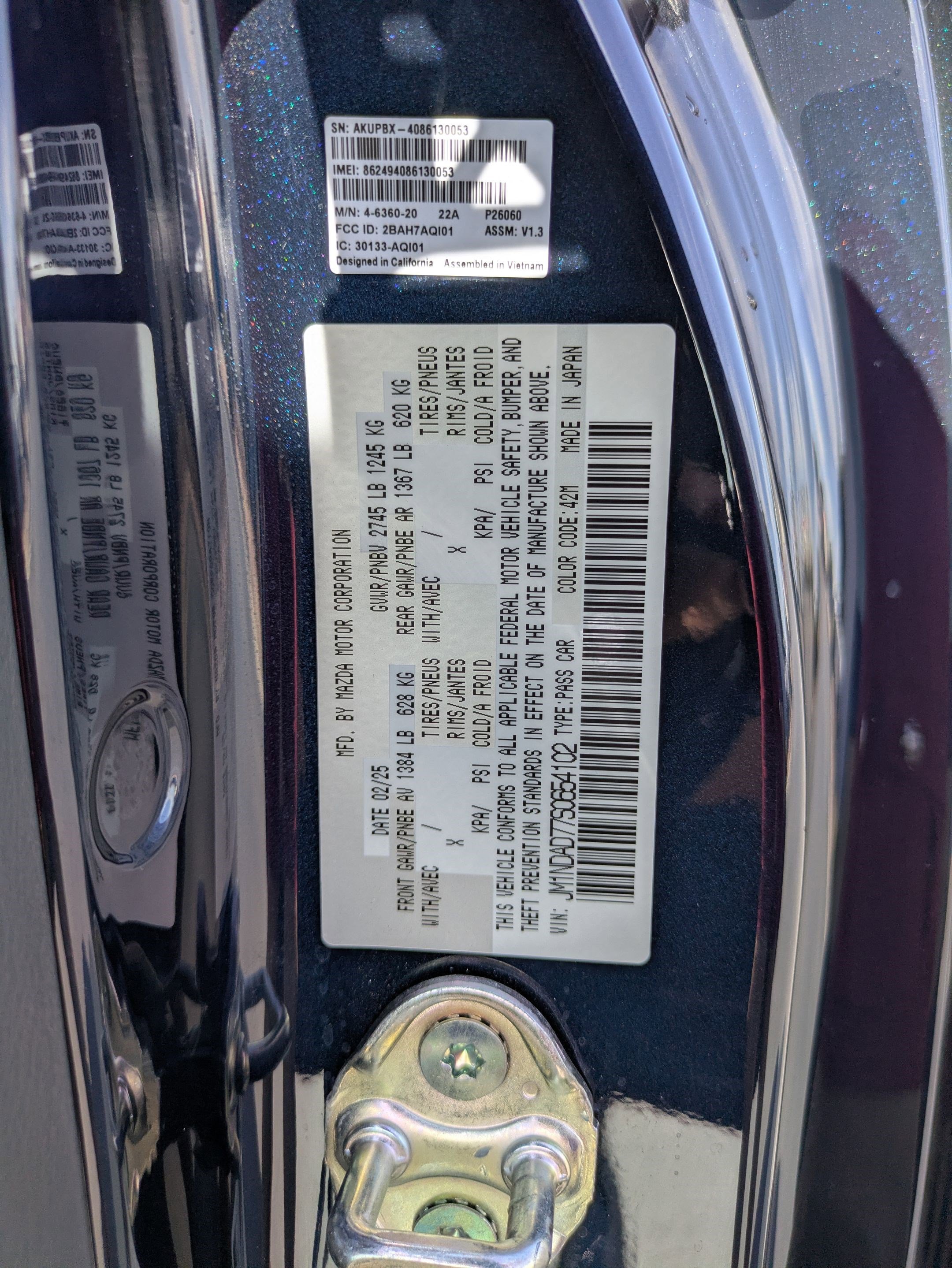 Used 2025 MAZDA MX-5 Miata Grand Touring RWD image 32
