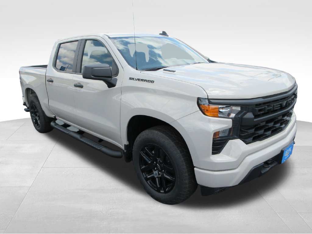 New 2026 Chevrolet Silverado 1500 Custom w/ Turbomax Blackout Package AWD/4WD image 7