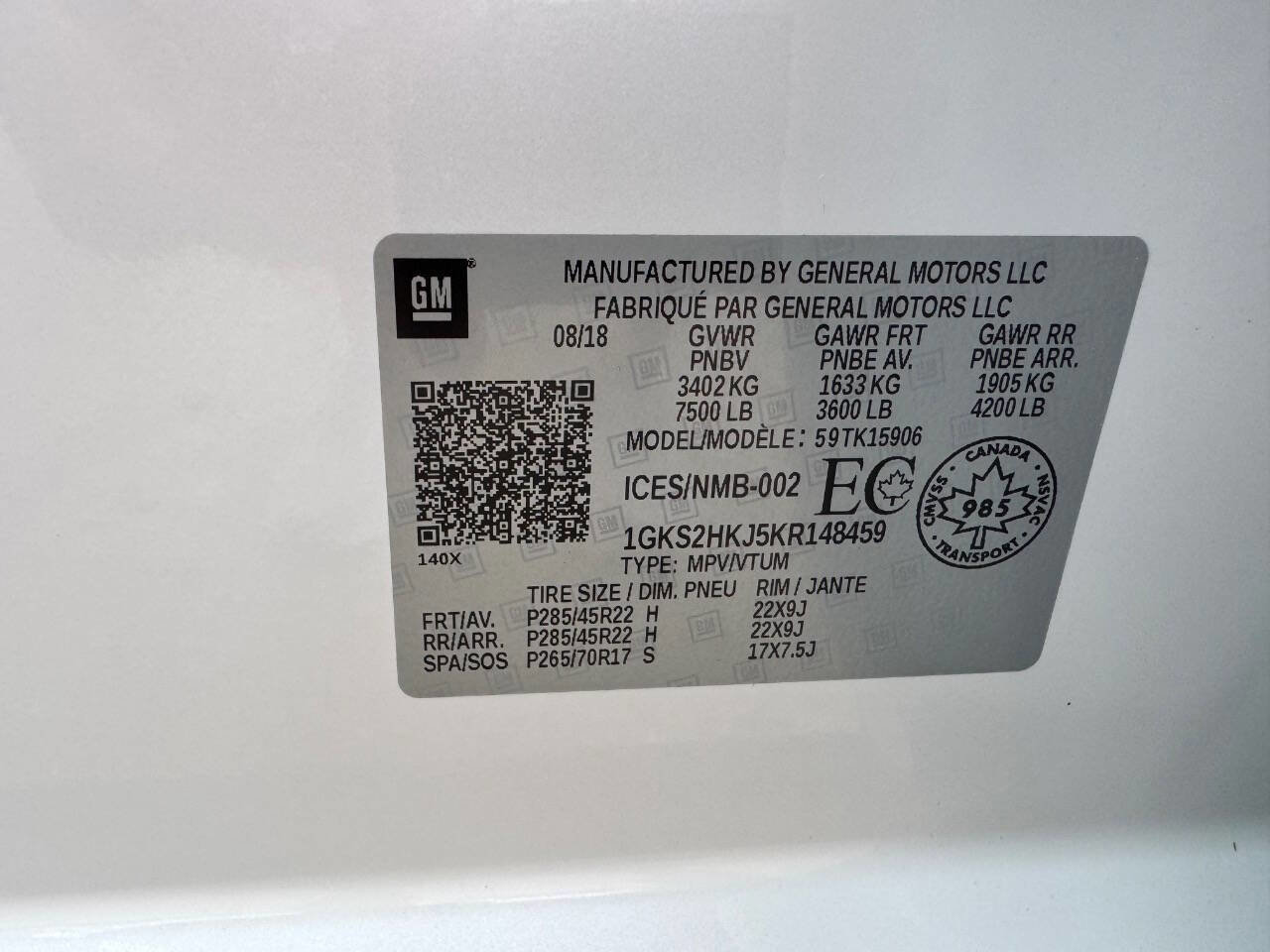 Used 2019 GMC Yukon XL Denali image 35