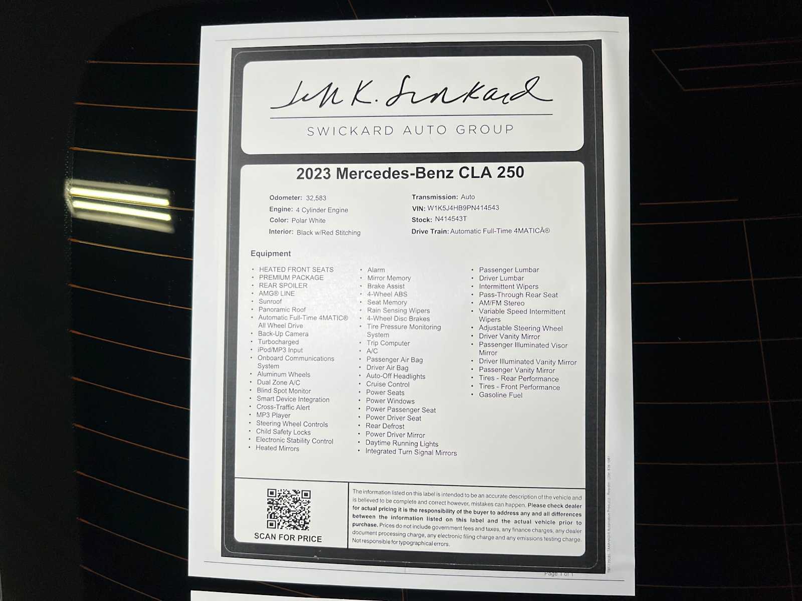 Used 2023 Mercedes-Benz CLA 250 4MATIC image 44