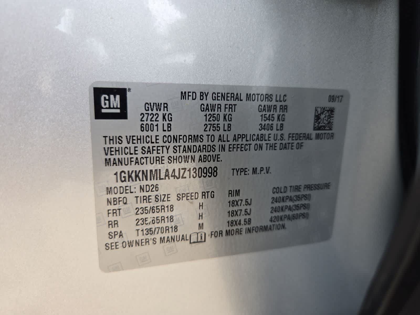 Used 2018 GMC Acadia SLT FWD image 34