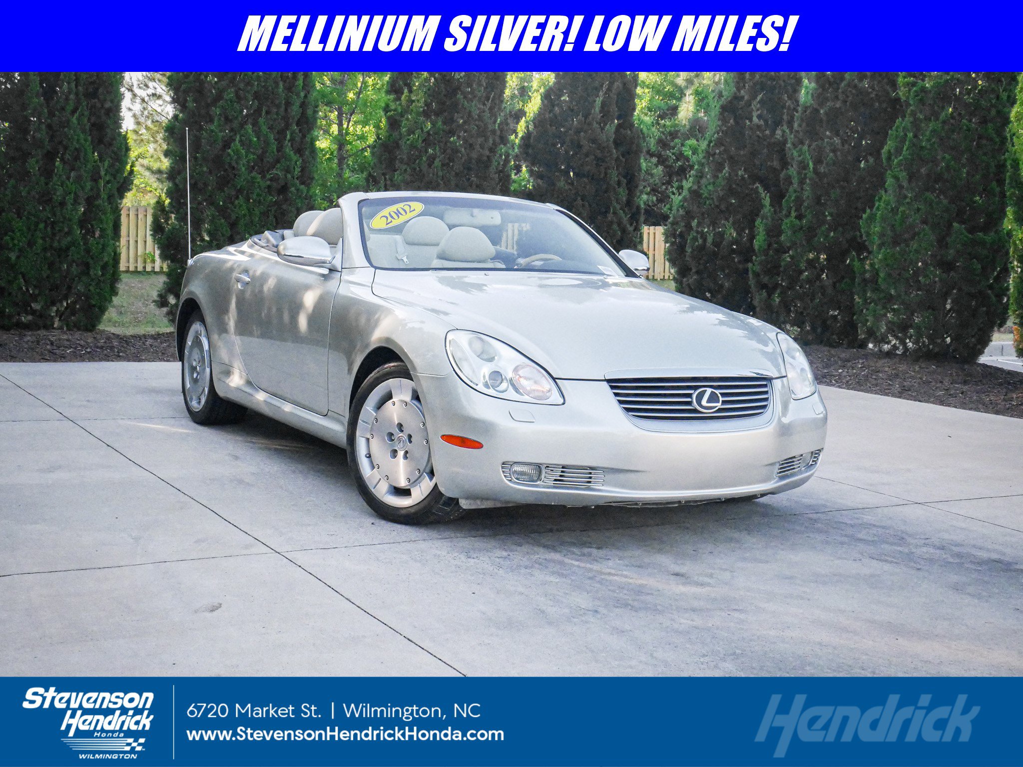 Used 2002 Lexus SC 430 Convertible
