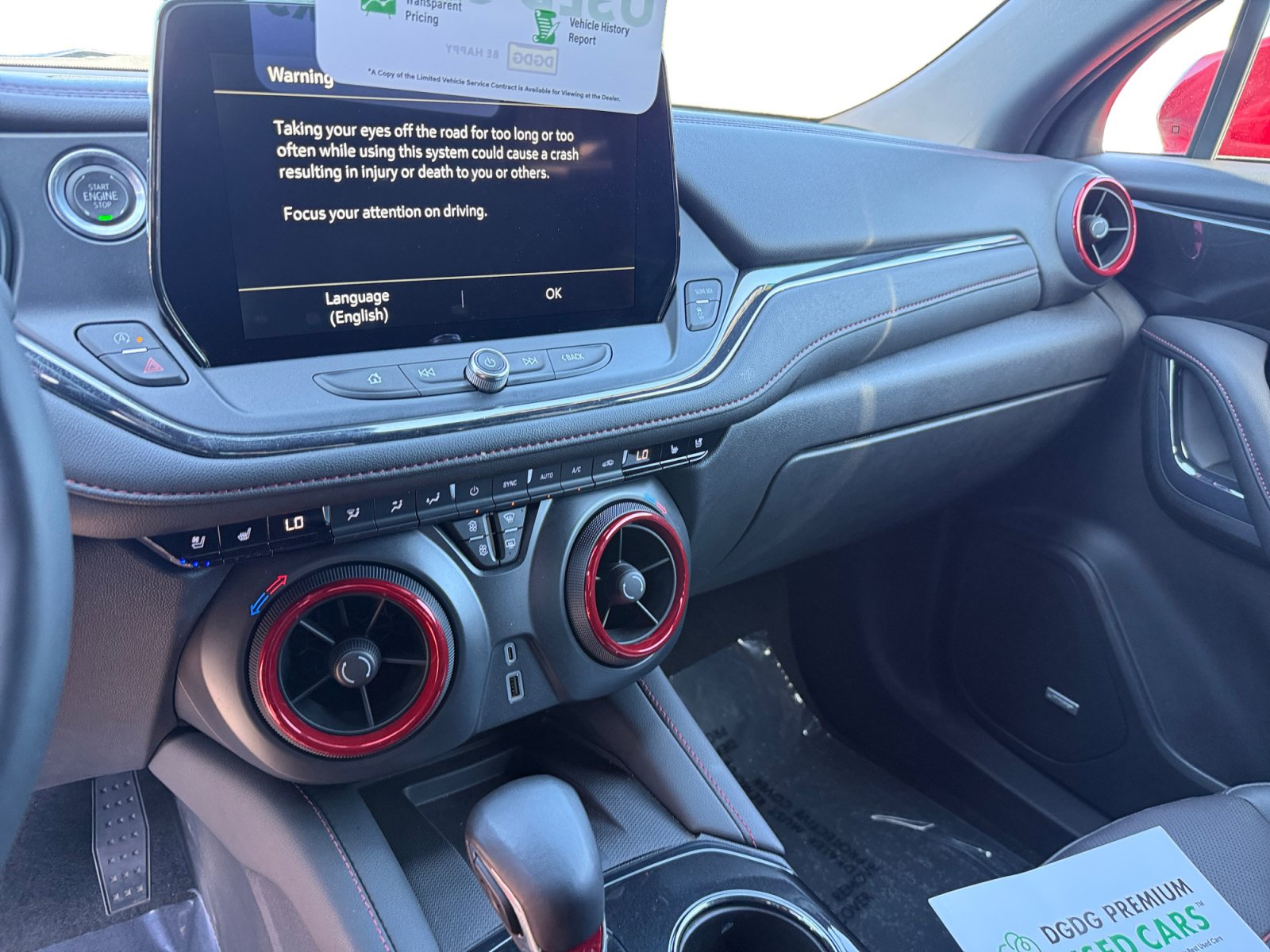 Used 2024 Chevrolet Blazer RS w/ Driver Confidence II Package FWD image 12