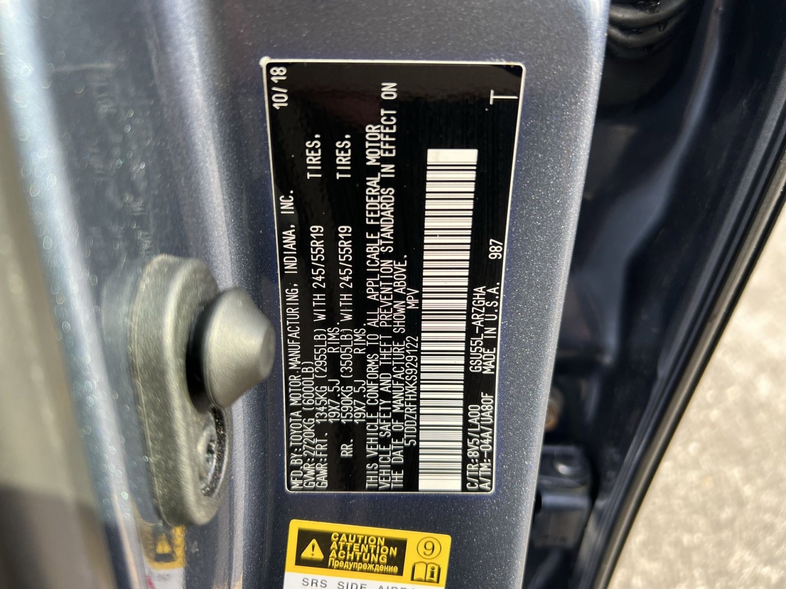 Used 2019 Toyota Highlander Limited Platinum image 30