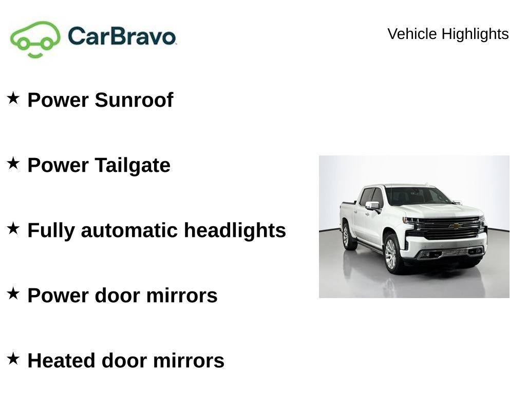 Certified 2021 Chevrolet Silverado 1500 High Country w/ Technology Package AWD/4WD image 9