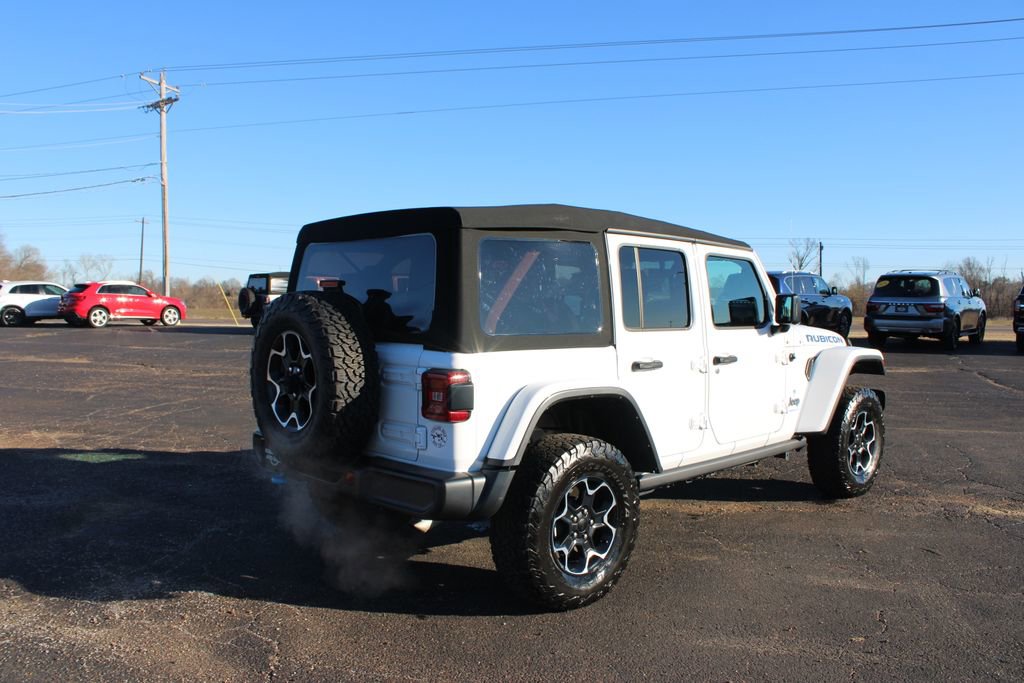 Used 2023 Jeep Wrangler Unlimited Rubicon 4xe w/ Cold Weather Group image 9