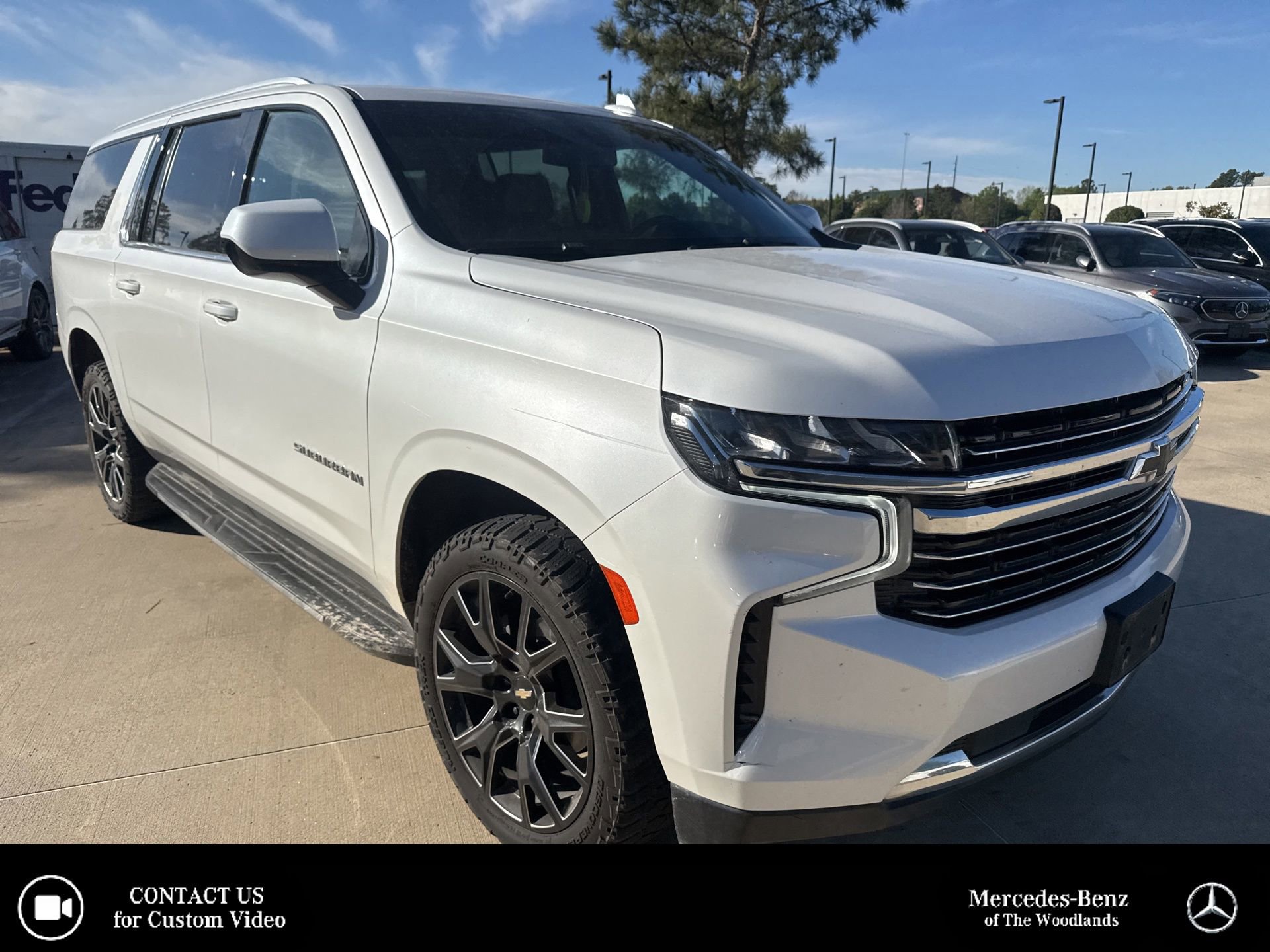 Used 2021 Chevrolet Suburban LT w/ Rear Media and Nav Package