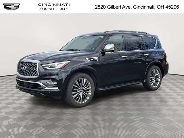 Used 2021 INFINITI QX80 Sensory w/ All-Season Package image 1