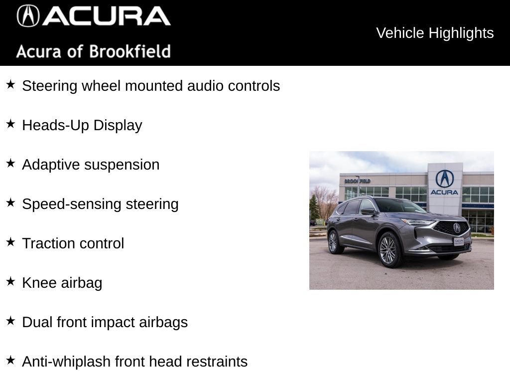 Certified 2023 Acura MDX SH-AWD w/ Advance Package image 8