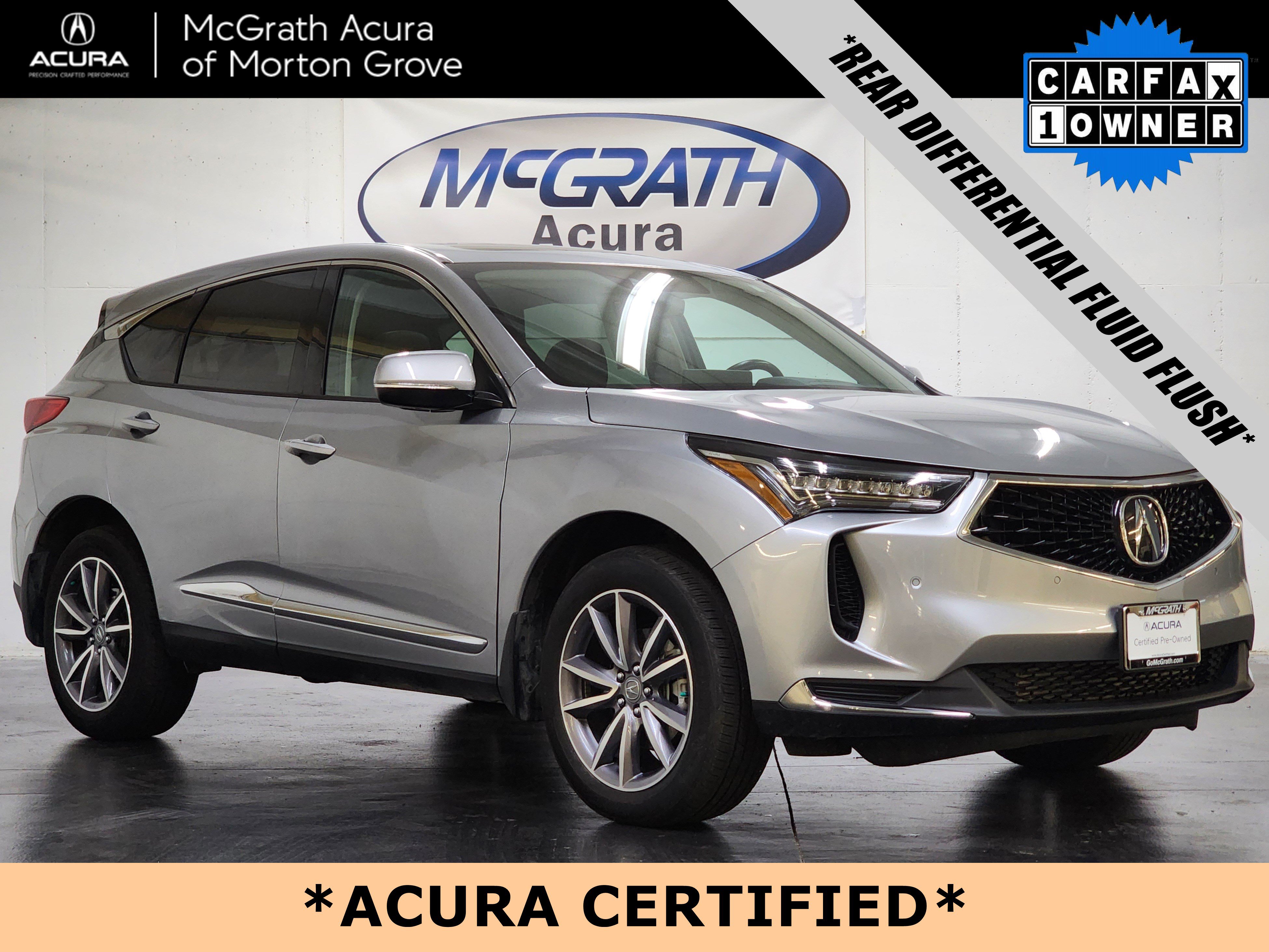 Certified 2023 Acura RDX w/ Technology Package AWD/4WD image 1