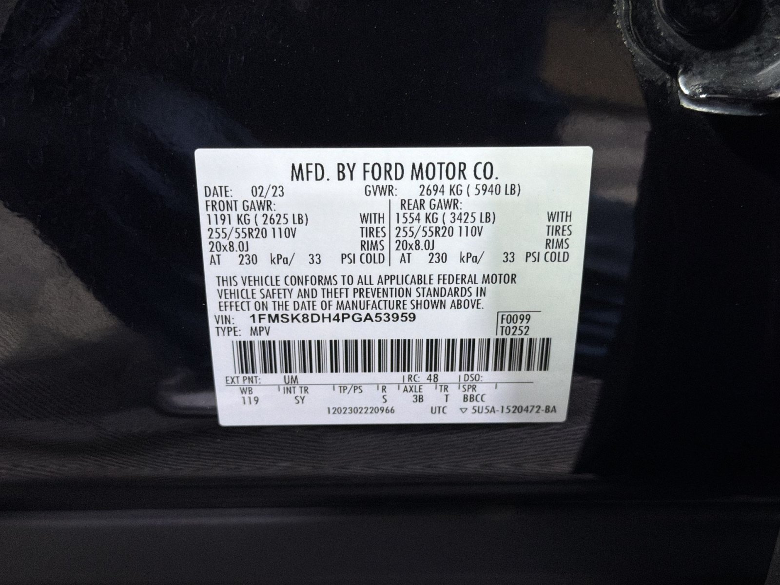 Used 2023 Ford Explorer XLT w/ Equipment Group 202A AWD/4WD image 41