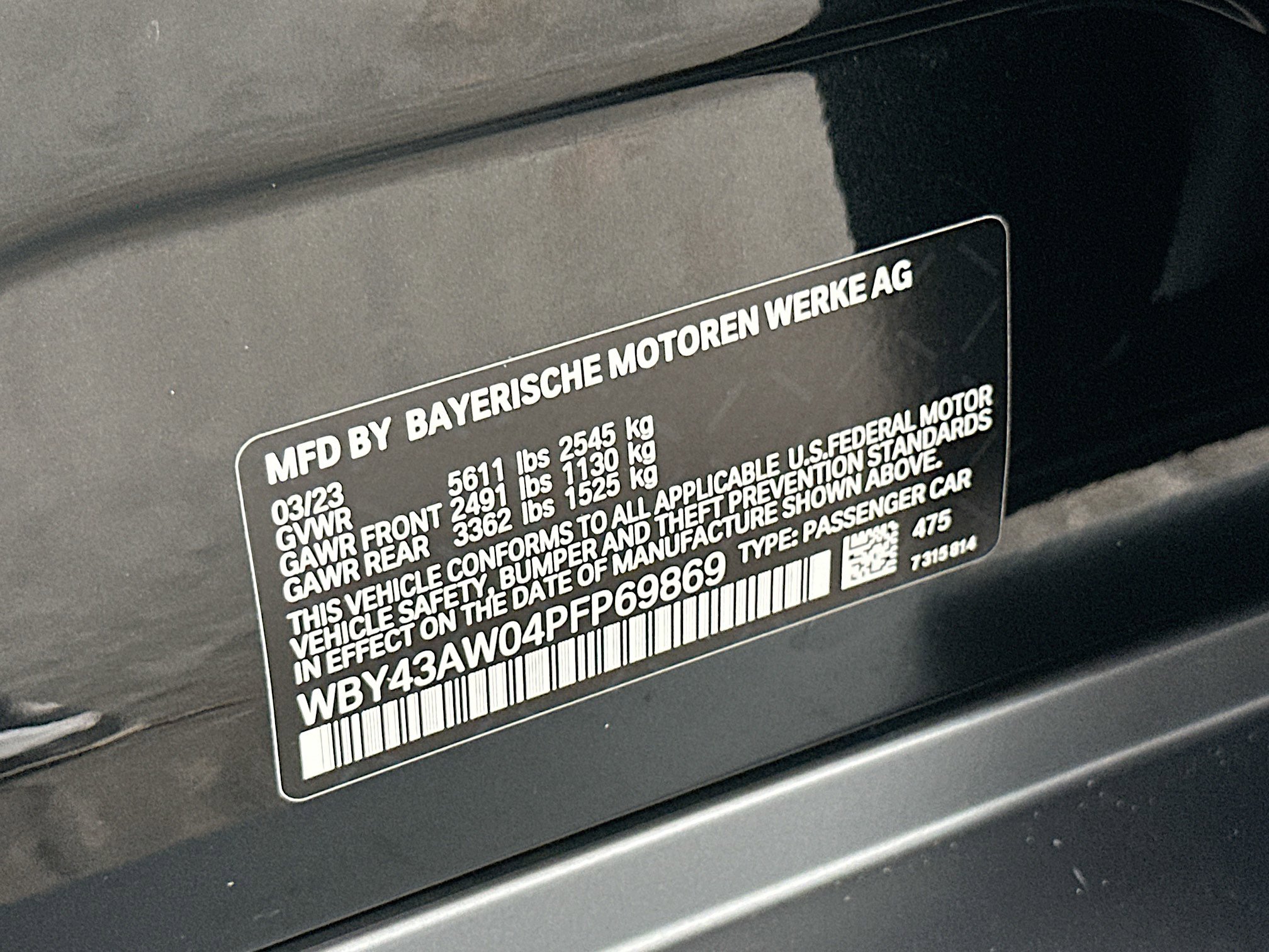 Used 2023 BMW i4 eDrive35 w/ Parking Assistance Package image 34