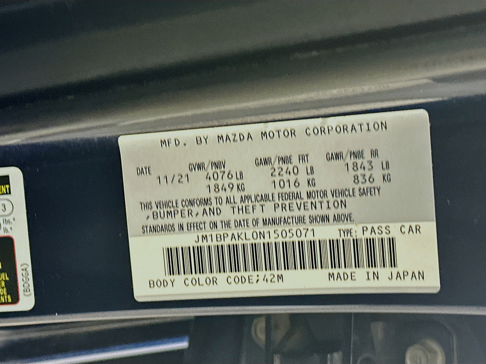 Used 2022 MAZDA MAZDA3 s FWD image 12