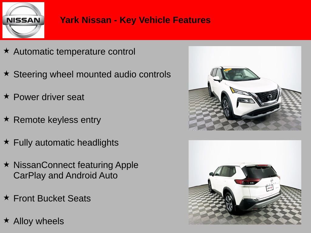 Used 2021 Nissan Rogue SV image 2