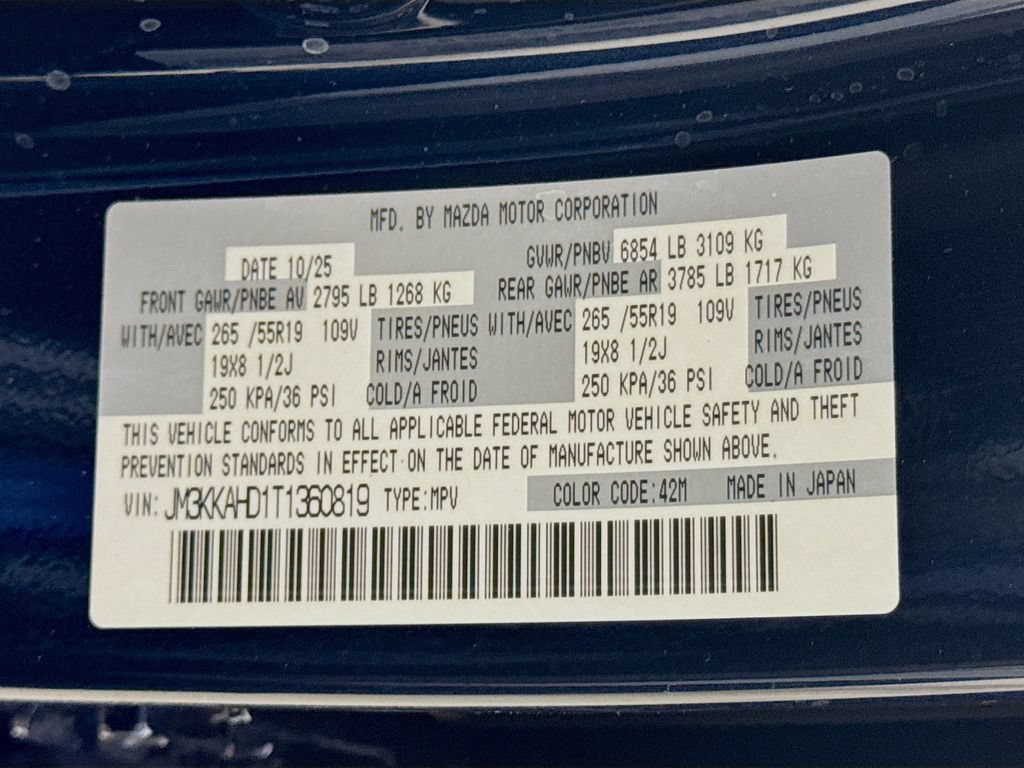 Certified 2026 MAZDA CX-90 3.3 Turbo w/ Select Package AWD/4WD image 30