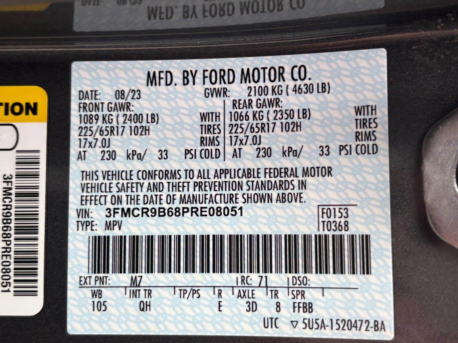 Used 2023 Ford Bronco Sport Big Bend w/ Convenience Package image 34