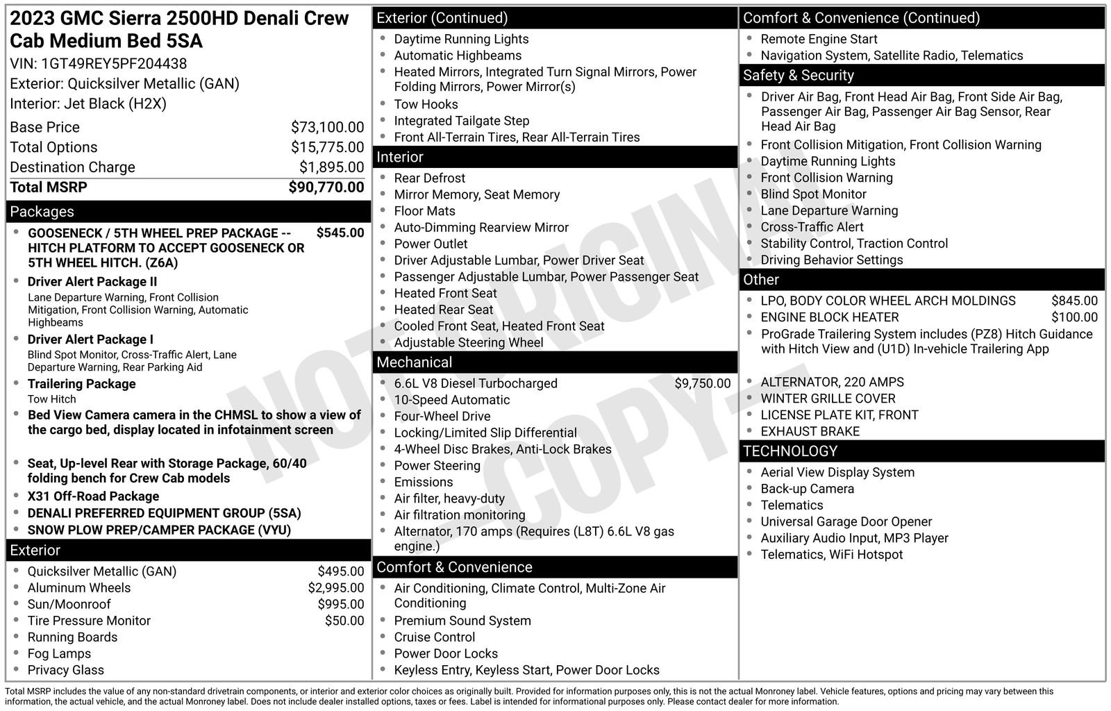 Used 2023 GMC Sierra 2500 Denali image 4