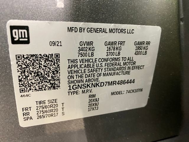 Certified 2021 Chevrolet Tahoe LT image 31