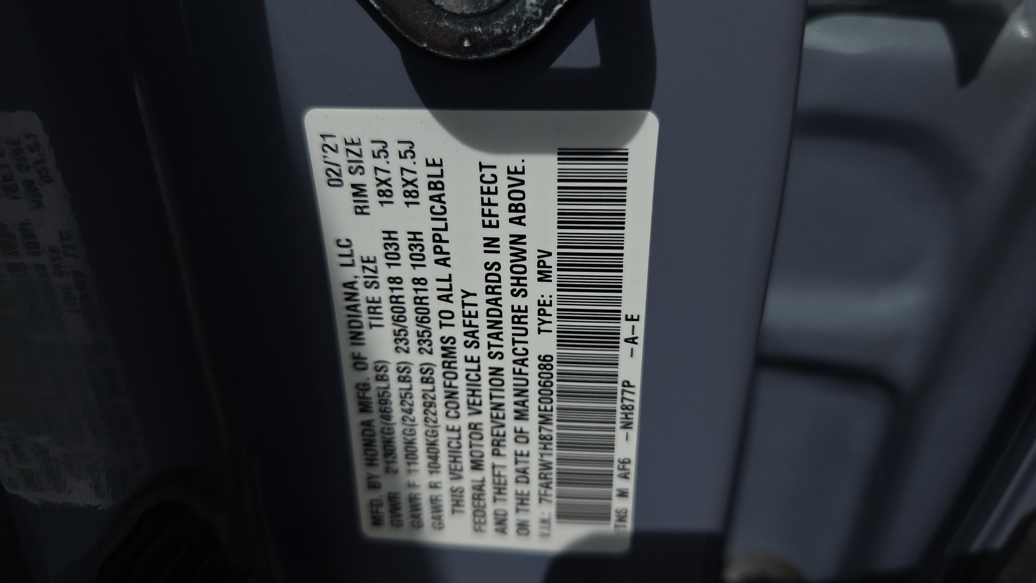 Used 2021 Honda CR-V EX-L image 23