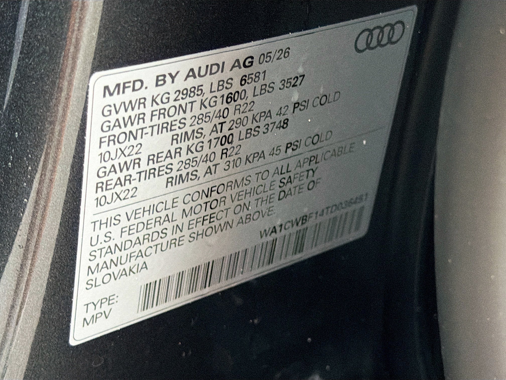 New 2026 Audi SQ8 Prestige AWD/4WD image 41