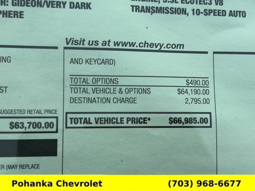 New 2026 Chevrolet Tahoe LS w/ LPO, Dark Essentials Package AWD/4WD image 33