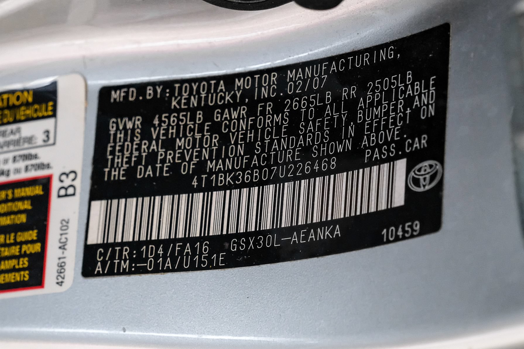 Used 2007 Toyota Avalon XL FWD image 48