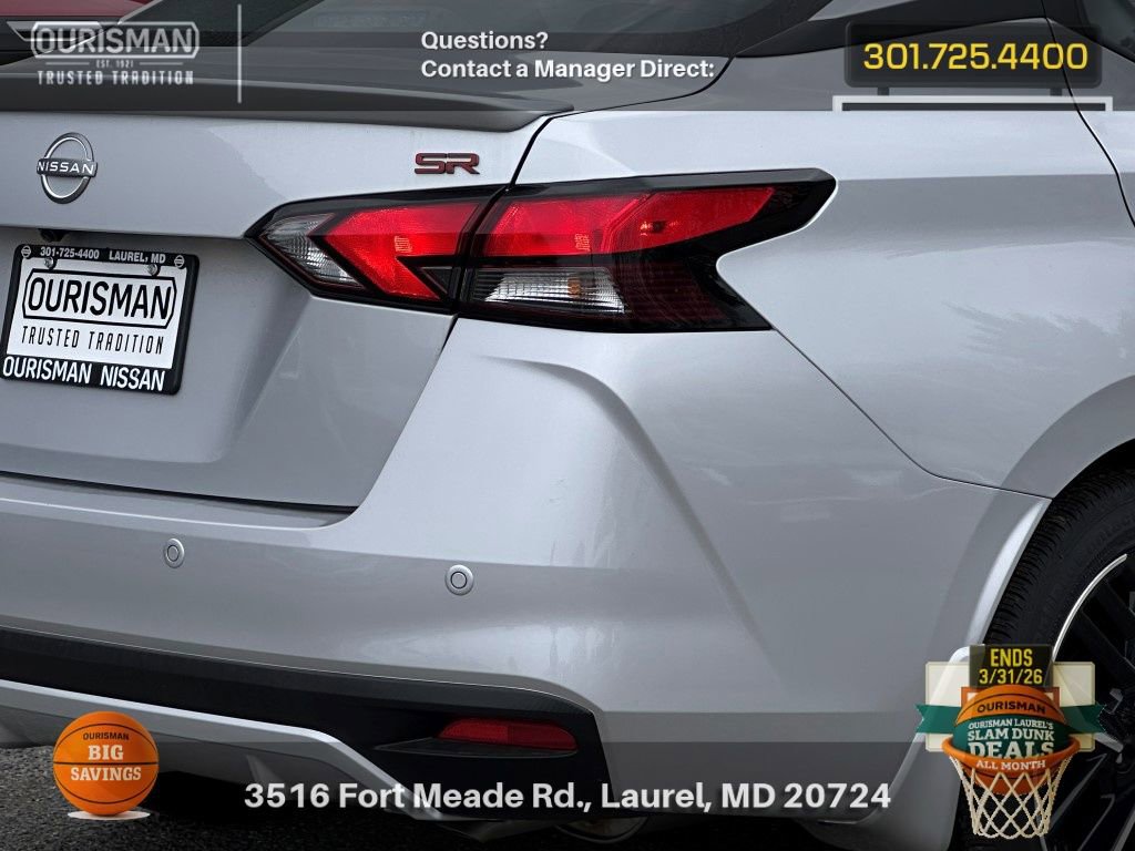 New 2025 Nissan Versa SR w/ Trunk Package image 6