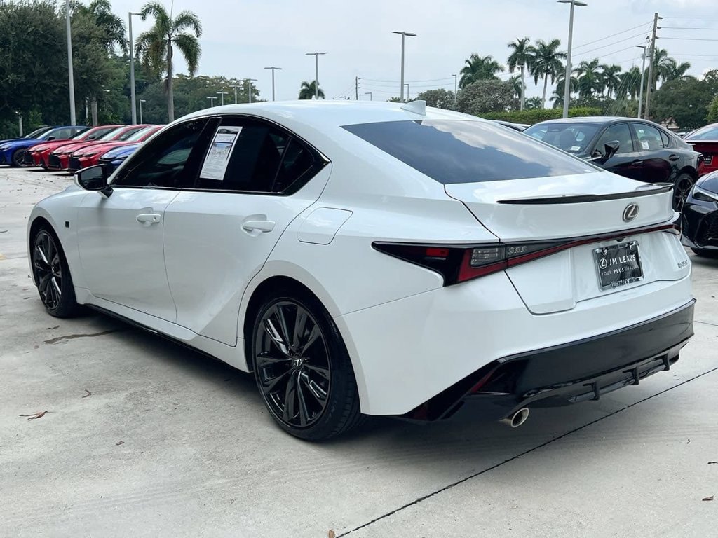 Certified 2025 Lexus IS 350 F Sport w/ Accessory Package 2 RWD image 5