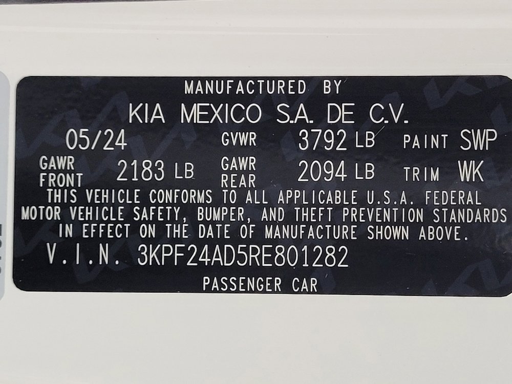 Used 2024 Kia Forte LXS FWD image 33