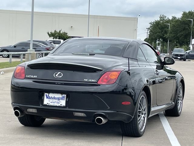Used 2002 Lexus SC 430 Convertible RWD image 5