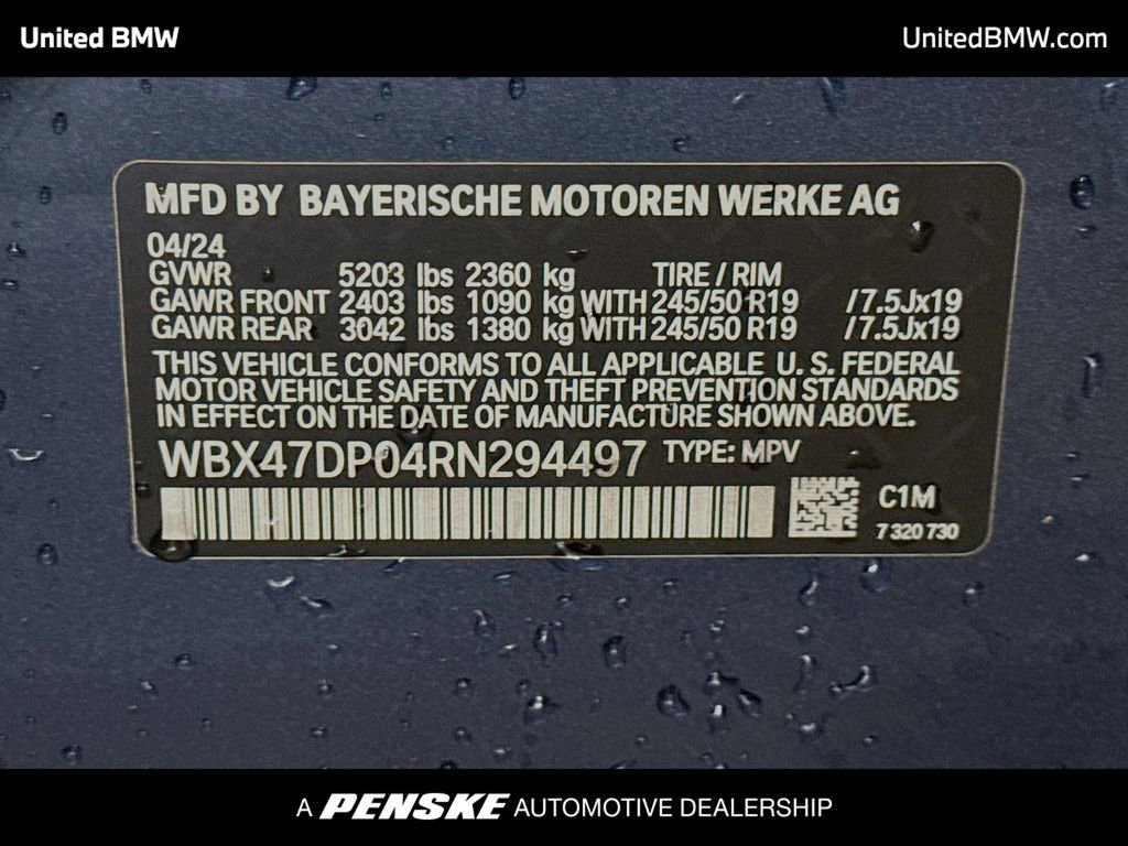 Used 2024 BMW X3 sDrive30i w/ Convenience Package w/ZPA image 15