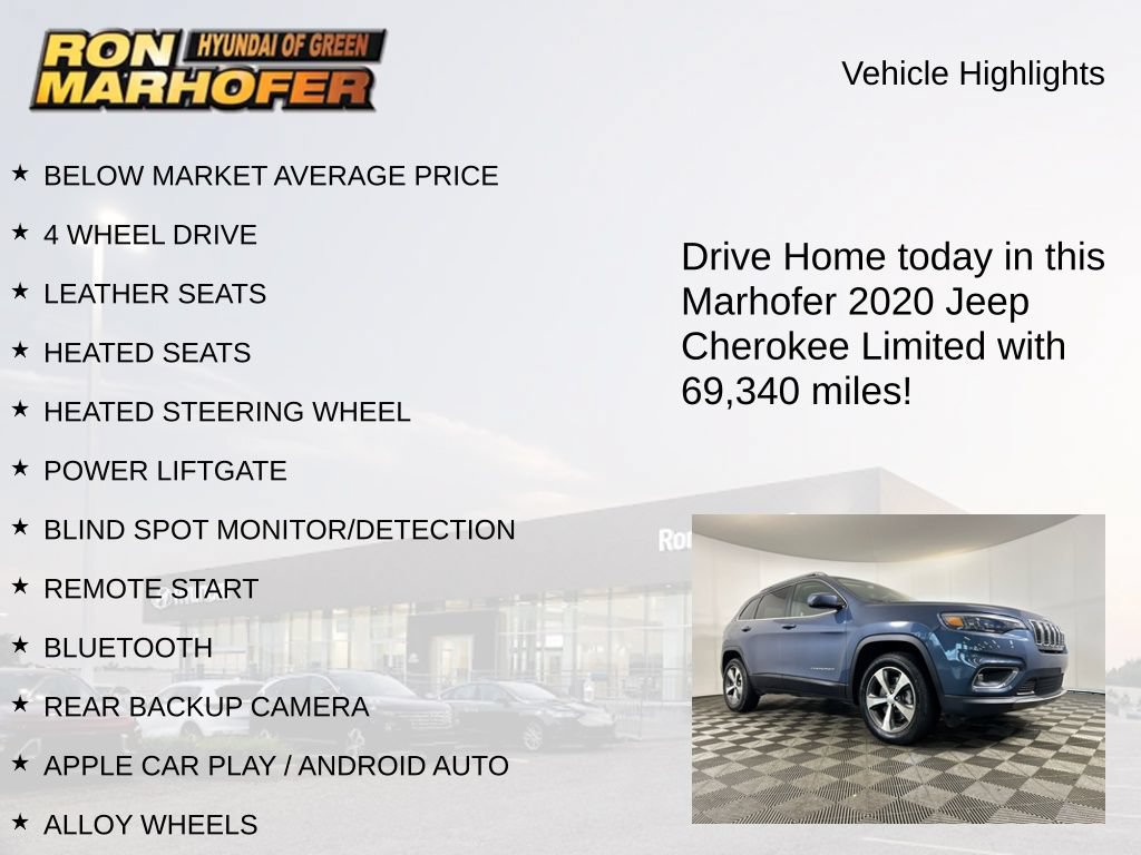 Used 2020 Jeep Cherokee Limited AWD/4WD image 15
