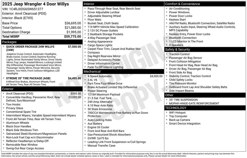 Used 2025 Jeep Wrangler Willys image 5