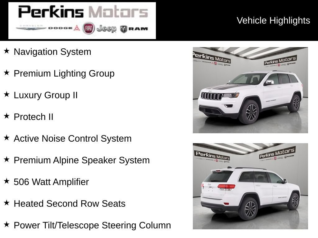 Used 2020 Jeep Grand Cherokee Limited w/ Luxury Group II AWD/4WD image 15