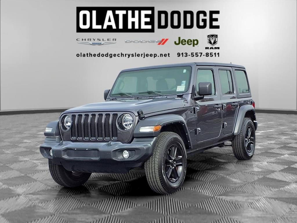 Used 2022 Jeep Wrangler Unlimited Sport image 1