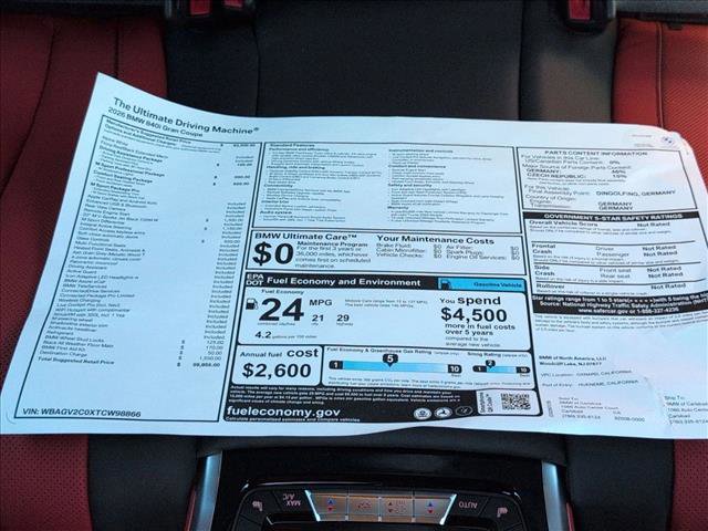 New 2026 BMW 840i w/ M Sport Professional Package image 17