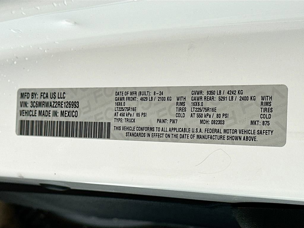 Used 2024 RAM ProMaster 3500 w/ Delivery Van Package image 36